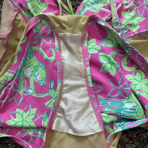 Lilly Pulitzer One-Piece Swimsuit, Size 10 - Picture 7 of 7